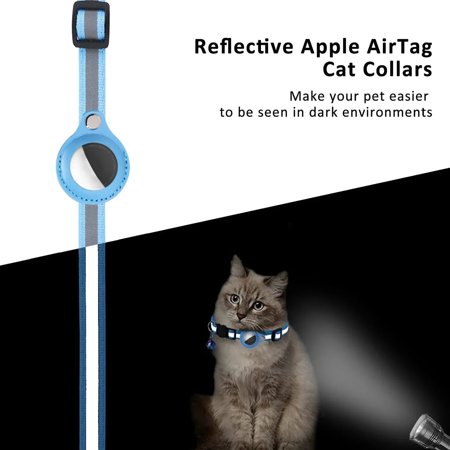 Anti-Lost Collar for Airtag GPS Tracker