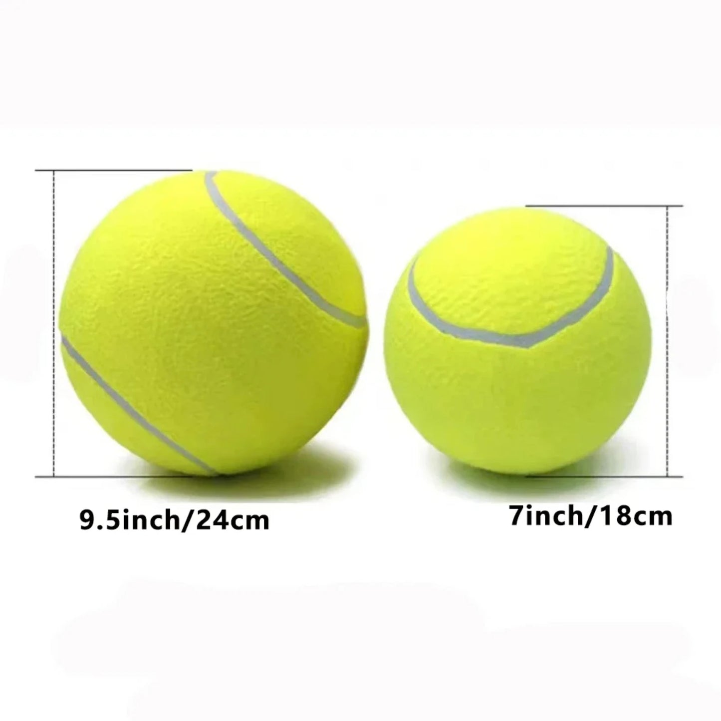 9.5Inch Giant Tennis Ball Launcher Pet Inflatable Toy