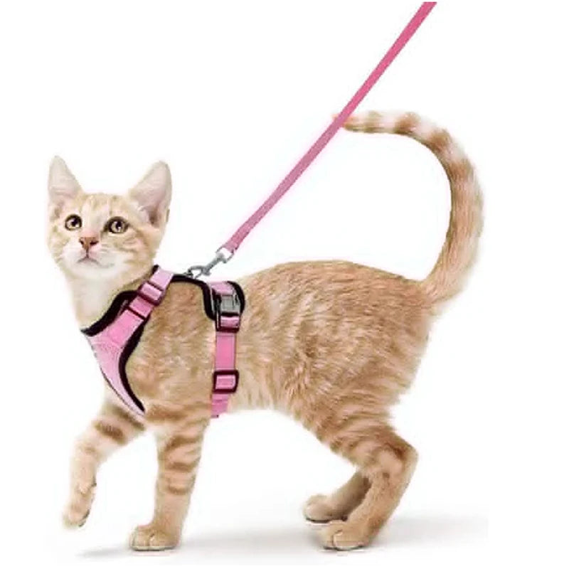 Escape Proof Soft Adjustable Vest Harnesses