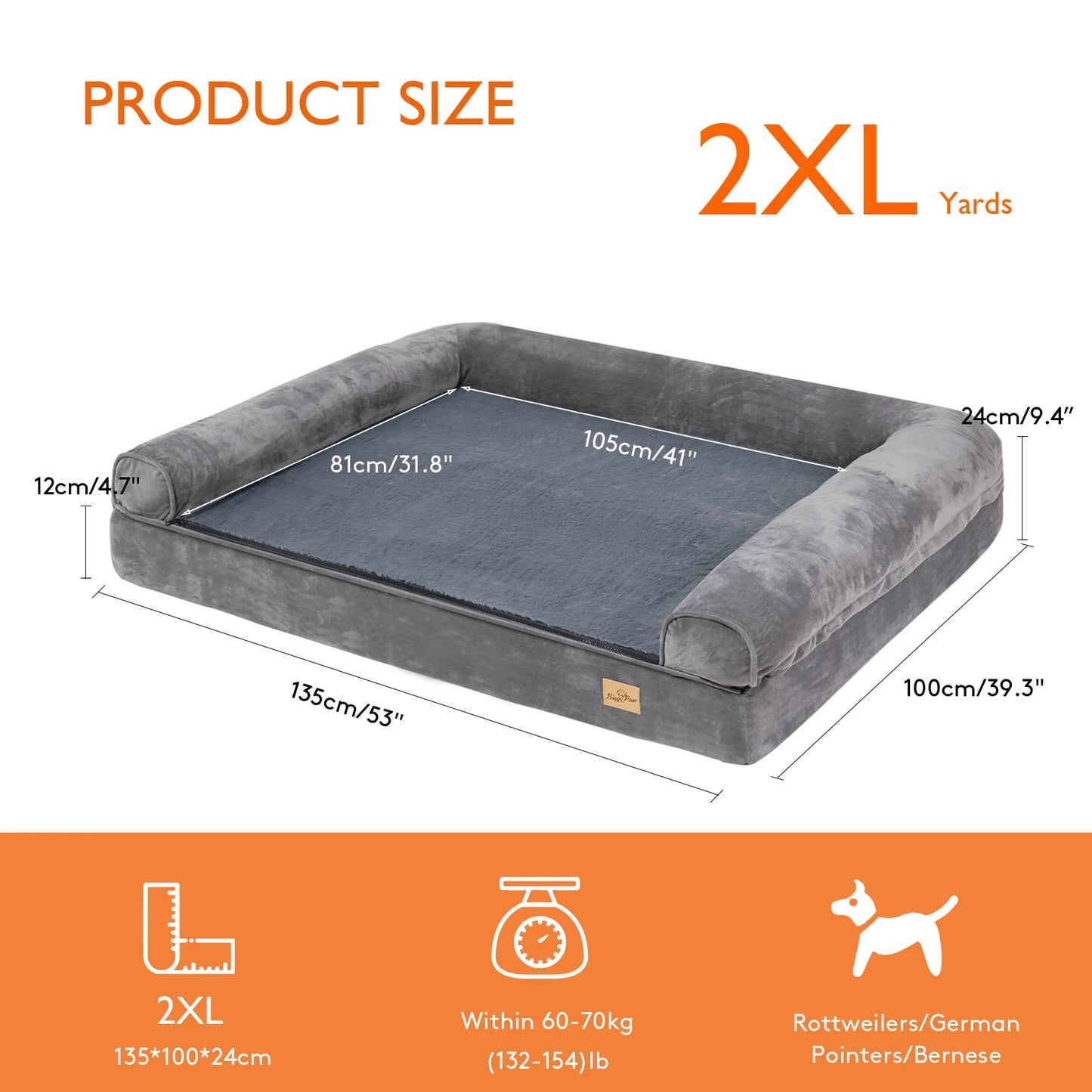 Extra Large Orthopedic Pet Mattress