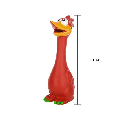 Durable Chicken Sound Squeeze Toy