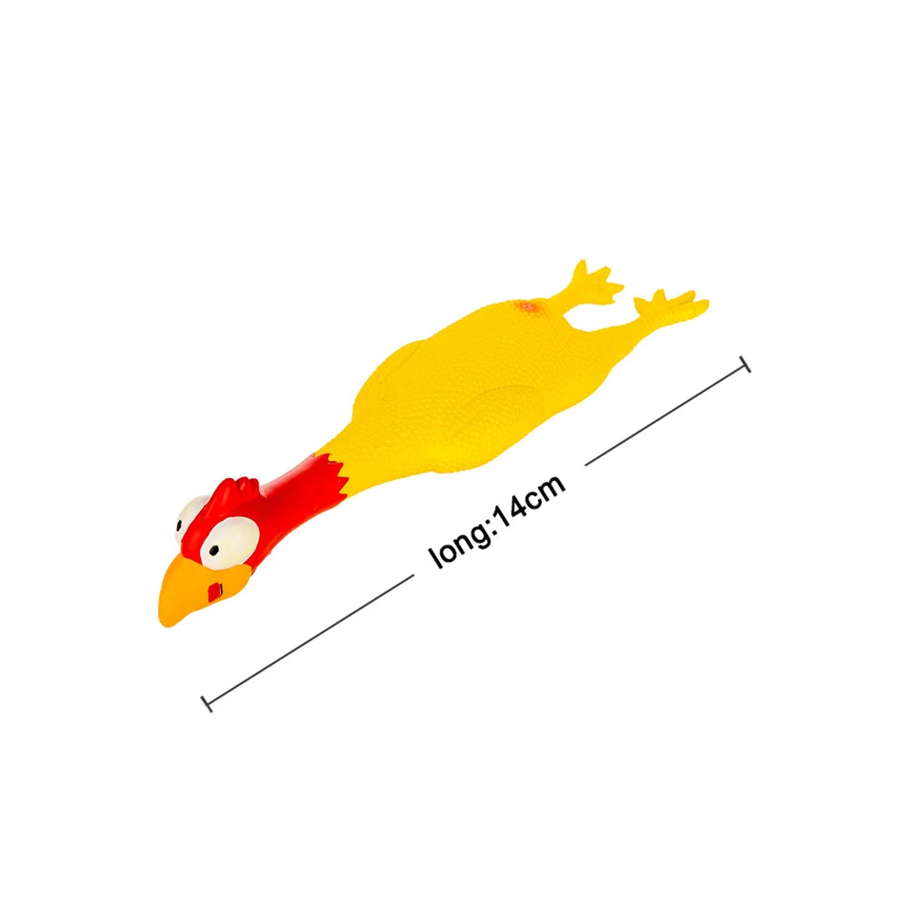 Durable Chicken Sound Squeeze Toy