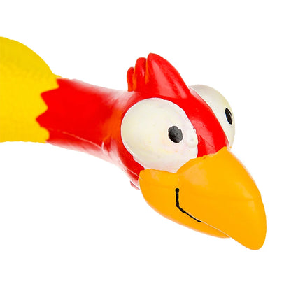 Durable Chicken Sound Squeeze Toy
