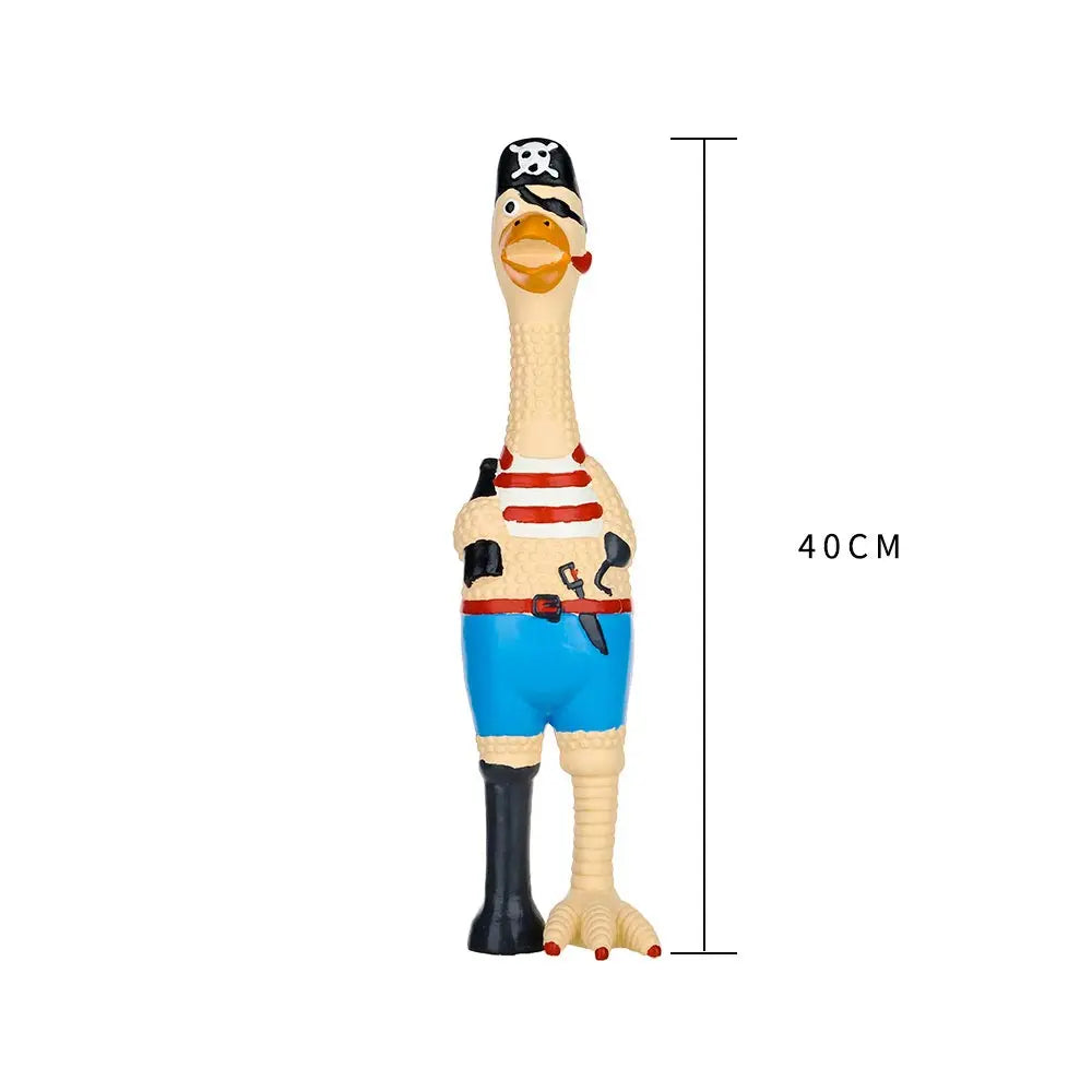 Durable Chicken Sound Squeeze Toy
