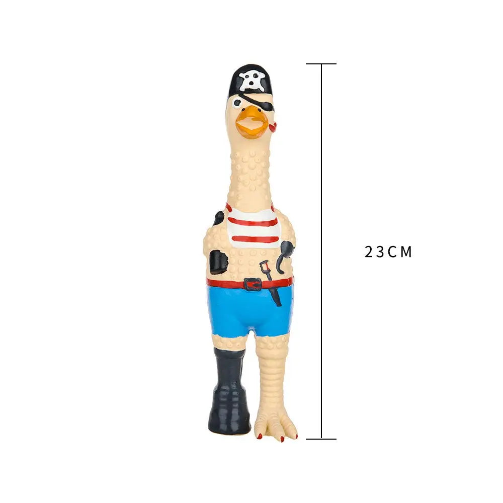 Durable Chicken Sound Squeeze Toy