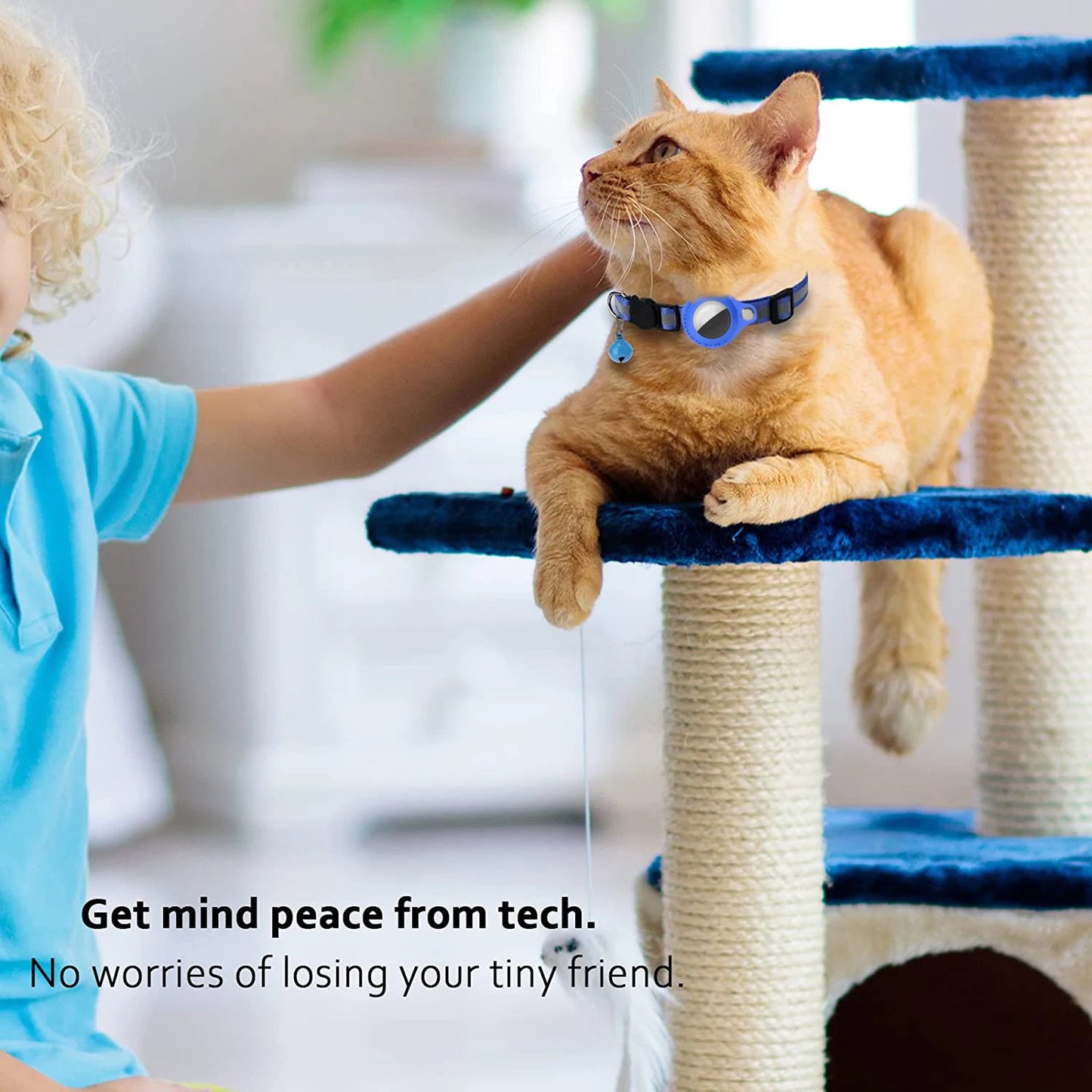 Anti-Lost Collar for Airtag GPS Tracker