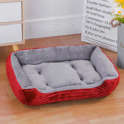 Color Square Winter Soft Warm House