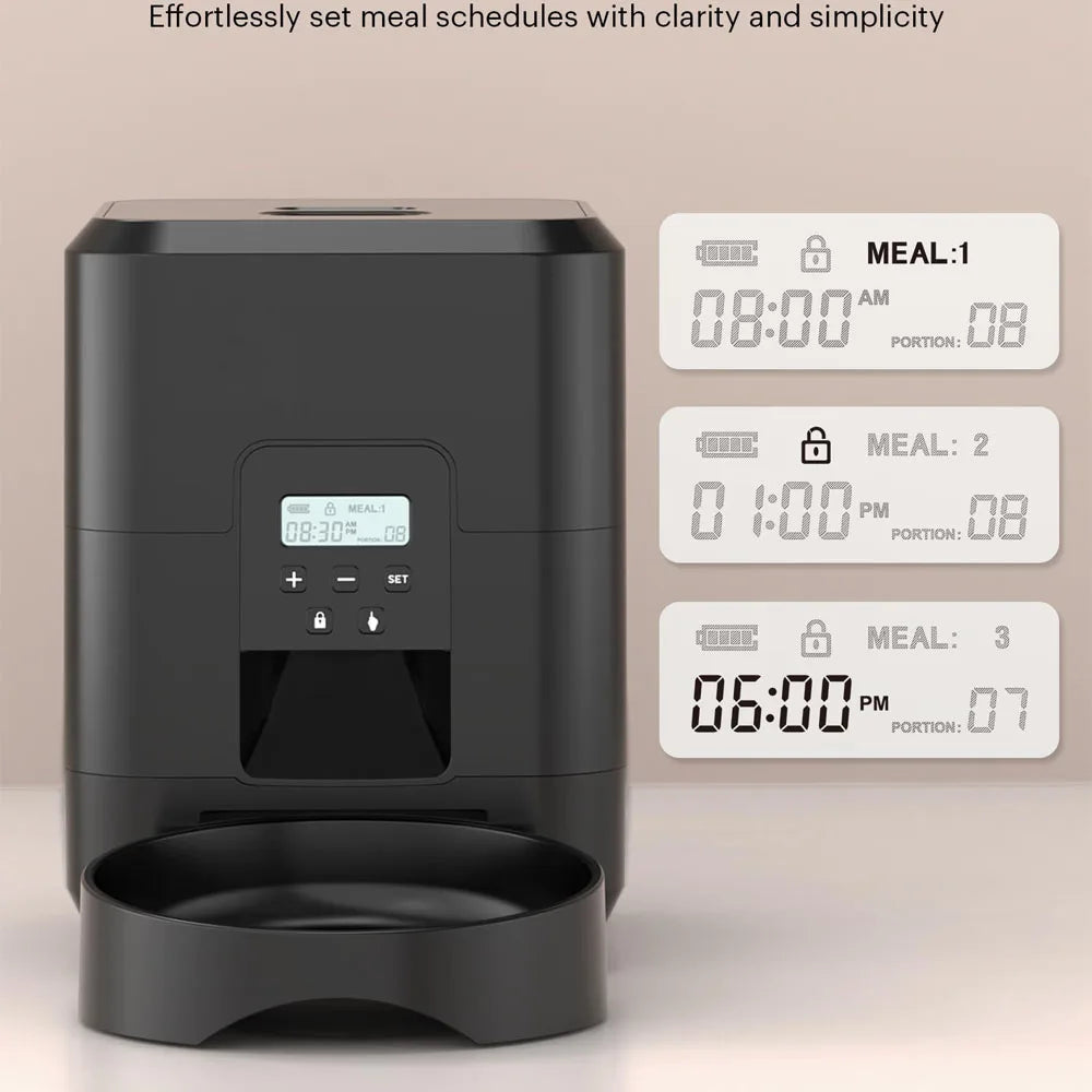Smart Pet Feeder With Timed Quantitative