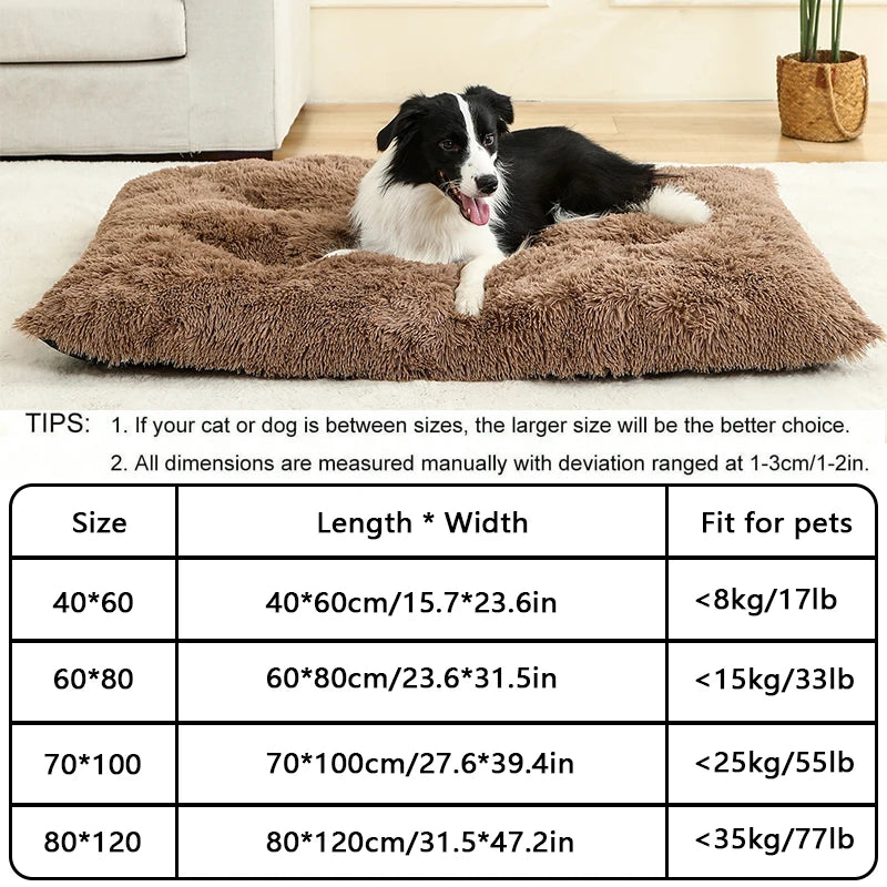 Soft Long Plush Best Pet Bed