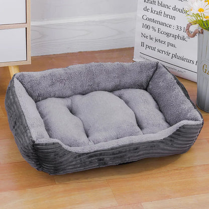 Color Square Winter Soft Warm House