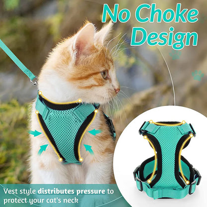 Escape Proof Soft Adjustable Vest Harnesses