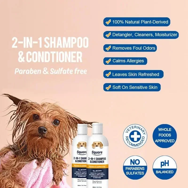 2 In 1 Natural Moisturizing Shampoo