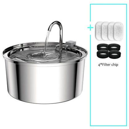 Smart Stainless Steel Pet Water Feeder