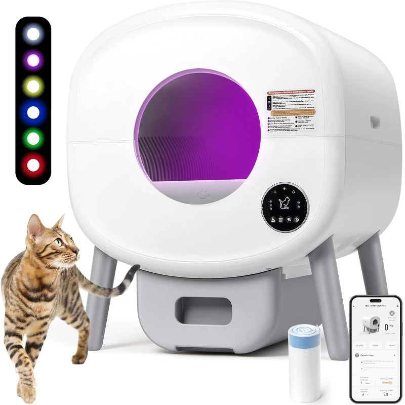 Self Cleaning Extra Large Automatic Litter Box
