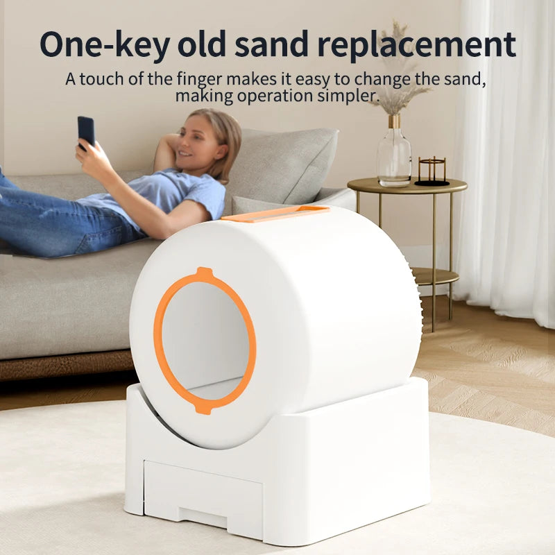 Self Cleaning Wi-Fi Closed Litter Box