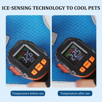 Adjustable Reflective Dog Cooling Vest Harness