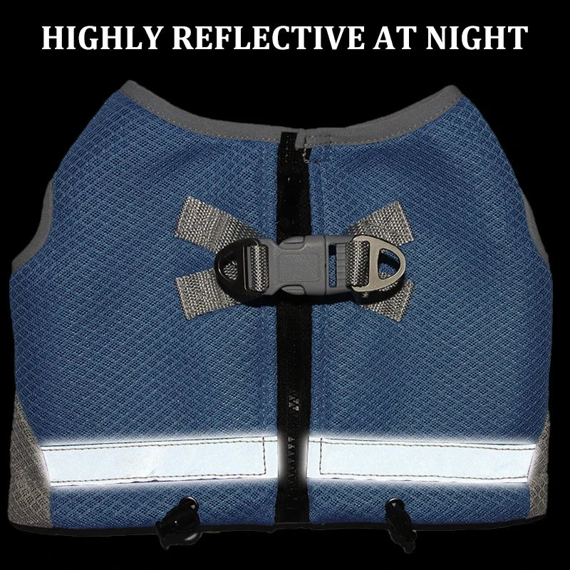 Adjustable Reflective Dog Cooling Vest Harness