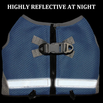 Adjustable Reflective Dog Cooling Vest Harness