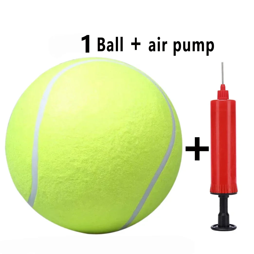 9.5Inch Giant Tennis Ball Launcher Pet Inflatable Toy