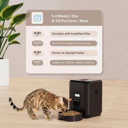 Smart Pet Feeder With Timed Quantitative
