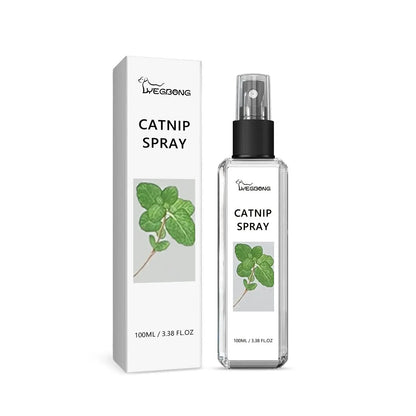 Catnip Spray helps with Anxiety And Enhances Pet Vitality Mint Scented