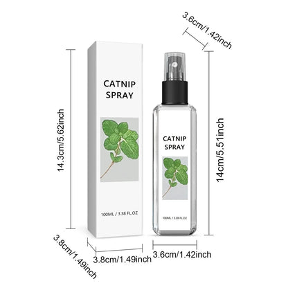 Catnip Spray helps with Anxiety And Enhances Pet Vitality Mint Scented