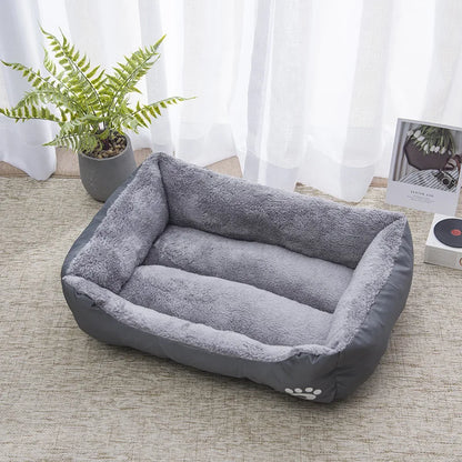 Color Square Winter Soft Warm House